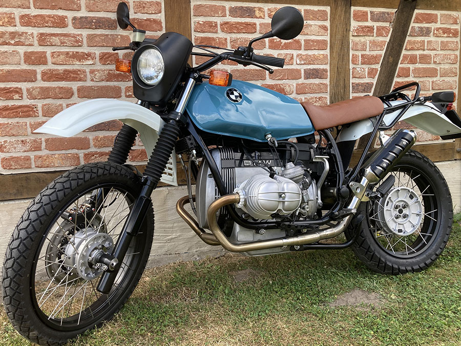 BMW R 100 GS, Axel